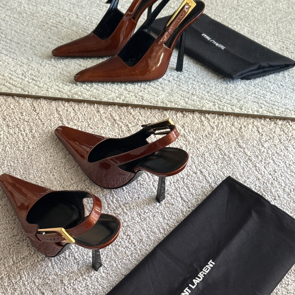 YSL Slingback Pumps - size 37 - Picture 2 of 5